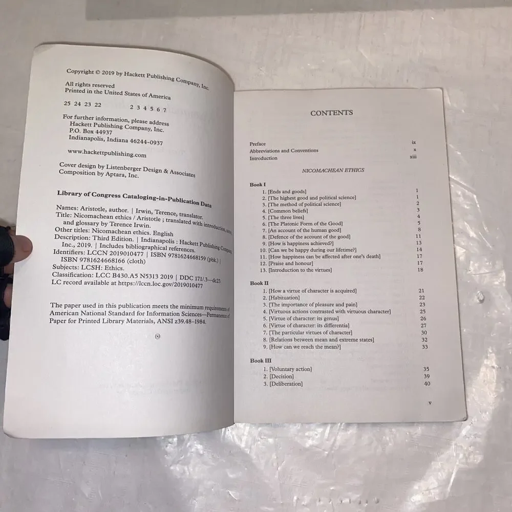 Nicomachean Ethics by Aristotle (2019, Trade Paperback)